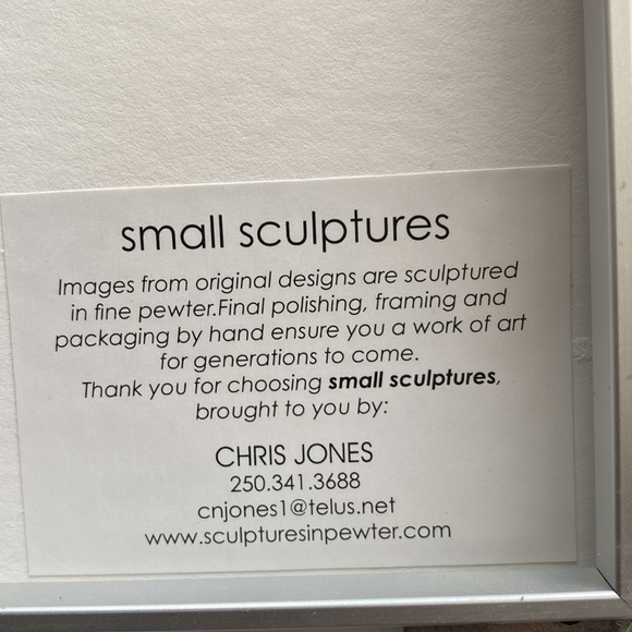 Pewter sculpture picture - Picture 3 of 7